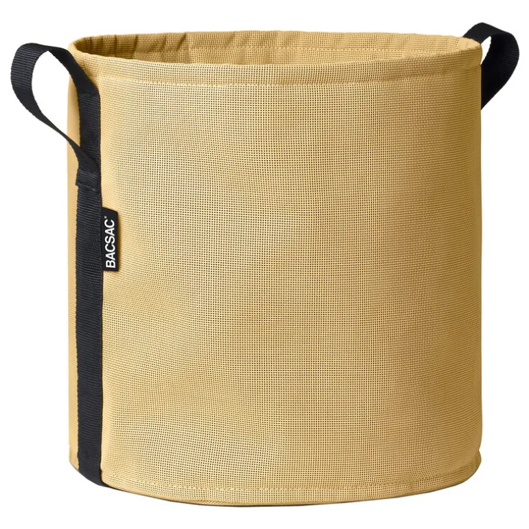 Bacsac Fabric pot, 25 L, ginger yellow