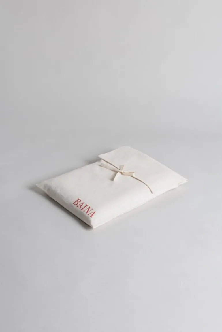 Baina Baby towelling set, paloma sun - ecru