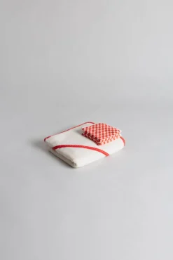 Baina Baby towelling set, paloma sun - ecru