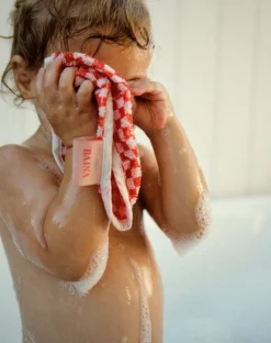 Baina Baby wash cloth set, paloma sun - ecru