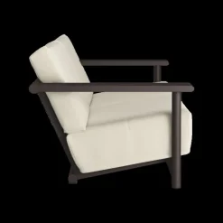 Bebó Objects Baba 2-seater sofa, brown ash - off-white