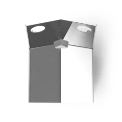 Bebó Objects Exxo easy chair, stainless steel