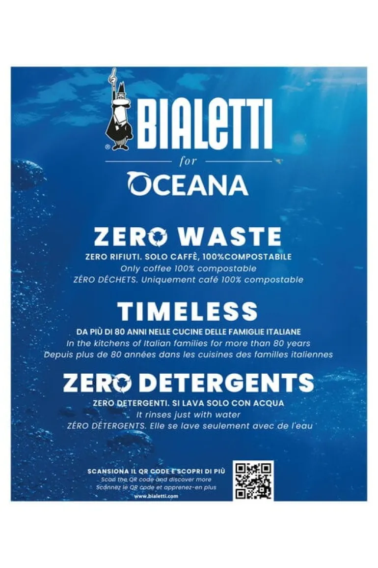 Bialetti Moka Express espresso maker, 9 cups