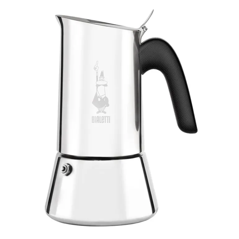 Bialetti Venus Induction espresso maker, 4 cups, steel