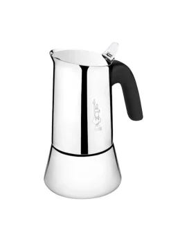 Bialetti Venus Induction espresso maker, 10 cups, steel