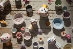 Bjørn Wiinblad Eva vase, 15 cm, lavender