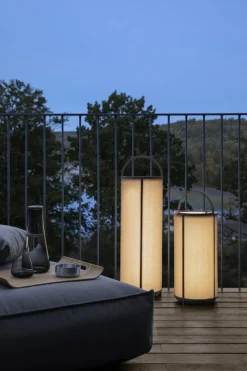 Blomus Tawa Mobile portable floor lamp, L, stone