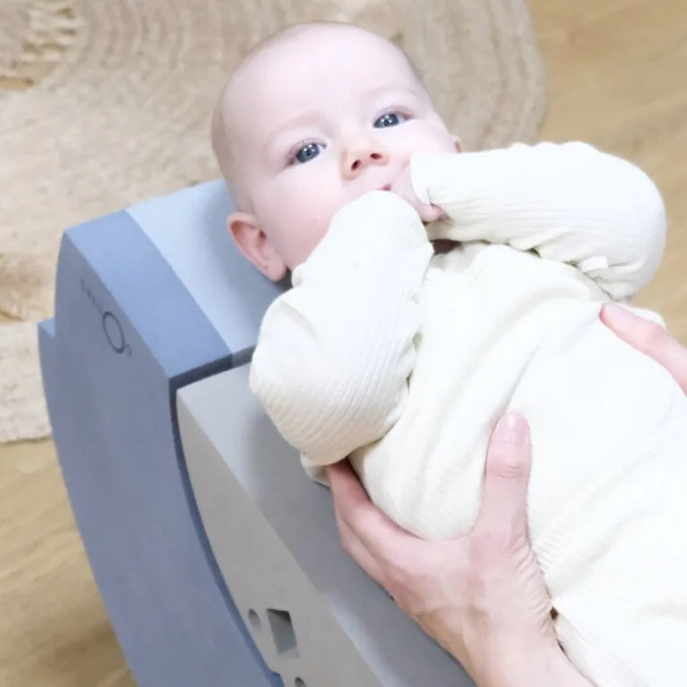 bObles Chicken, cloudy blue