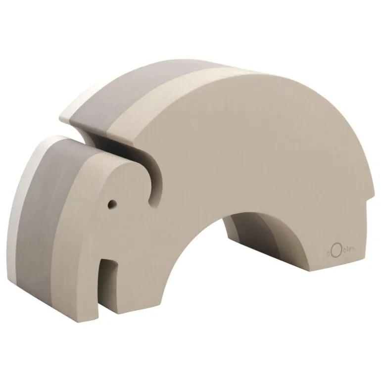 bObles Elephant, sand grey