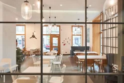 Bomma Lantern pendant, clear - black