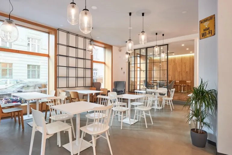 Bomma Lantern pendant, clear - black