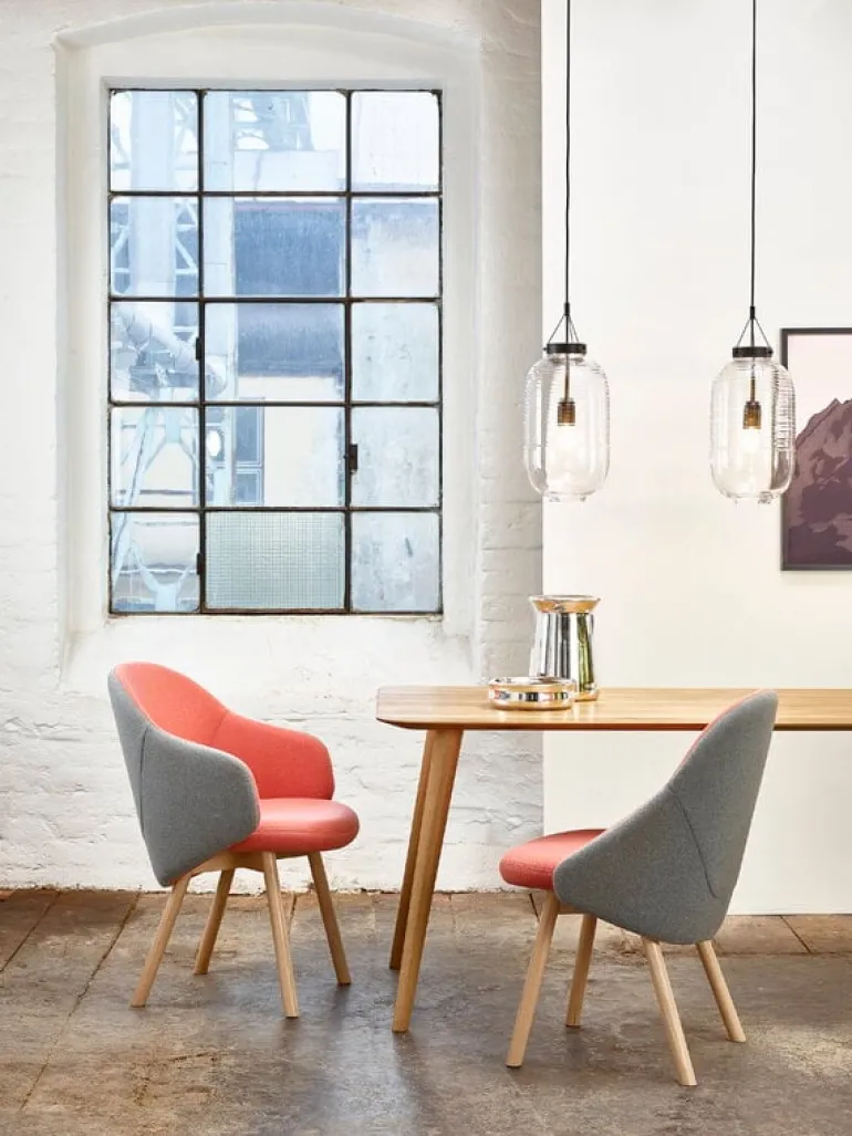 Bomma Lantern pendant, clear - black