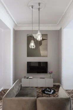 Bomma Soap pendant, large, clear