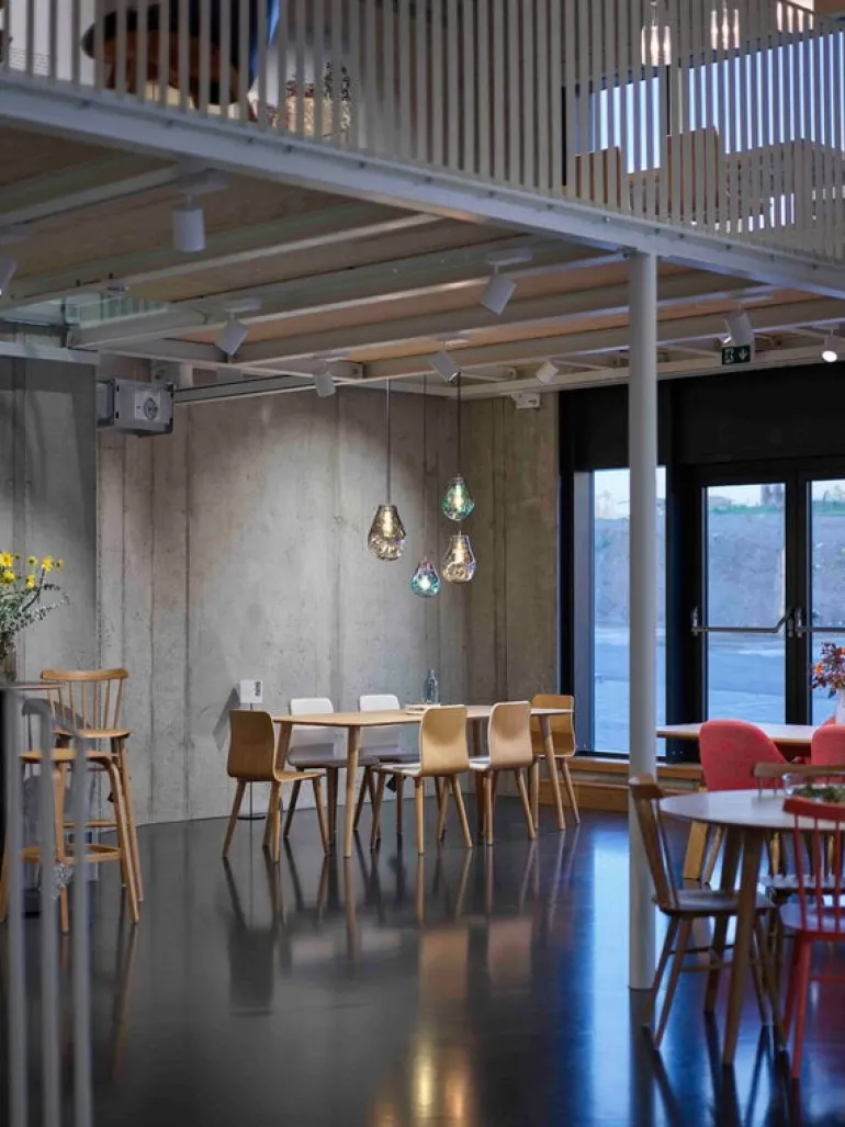 Bomma Soap pendant, large, silver