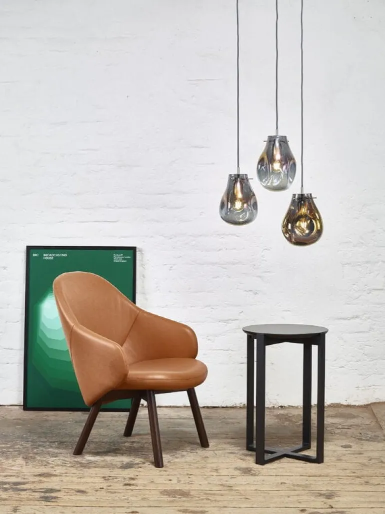 Bomma Soap pendant, large, silver