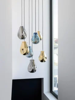 Bomma Soap pendant, small, silver