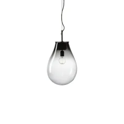 Bomma Tim pendant, small, smoke - black