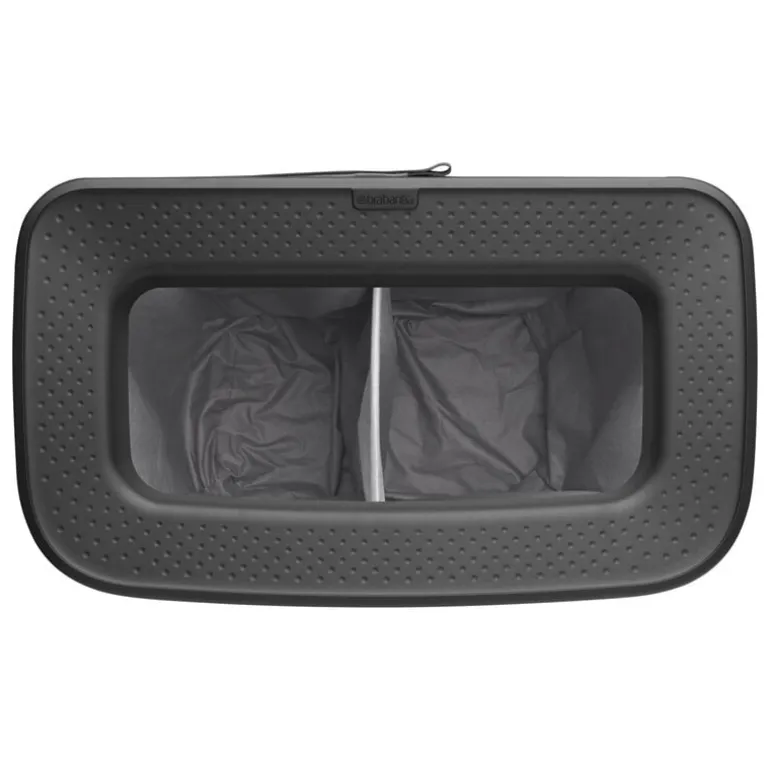 Brabantia Bo Laundry Bin Hi, 2 x 45 L, matt black