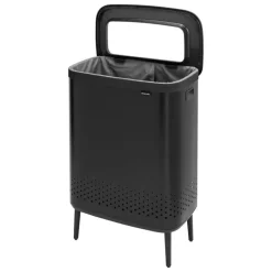 Brabantia Bo Laundry Bin Hi, 2 x 45 L, matt black