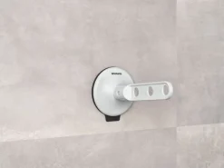 Brabantia Clothes hook with suction cup, light grey