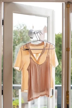 Brabantia Clothes hook with suction cup, light grey