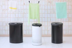 Brabantia Laundry bin 60L, matt black