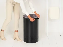 Brabantia Laundry bin 60L, matt black