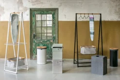 Brabantia Laundry bin 60L, white - cork lid