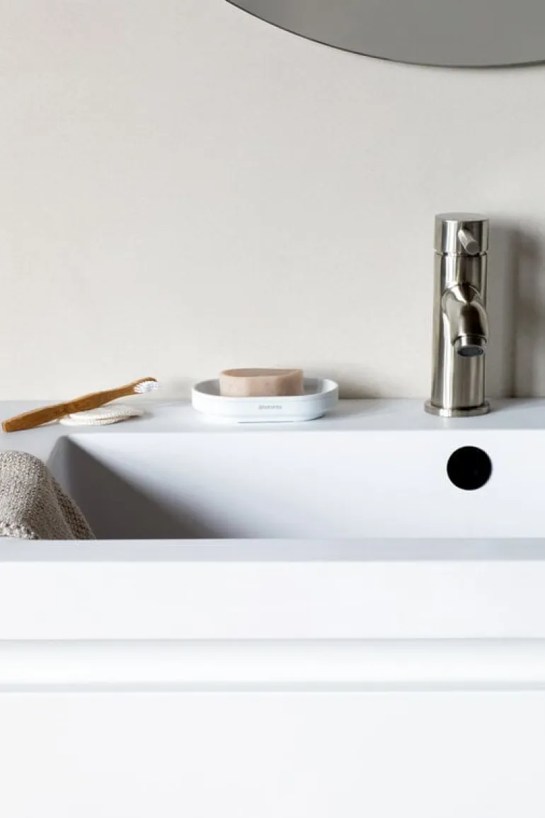 Brabantia MindSet soap dish, mineral fresh white