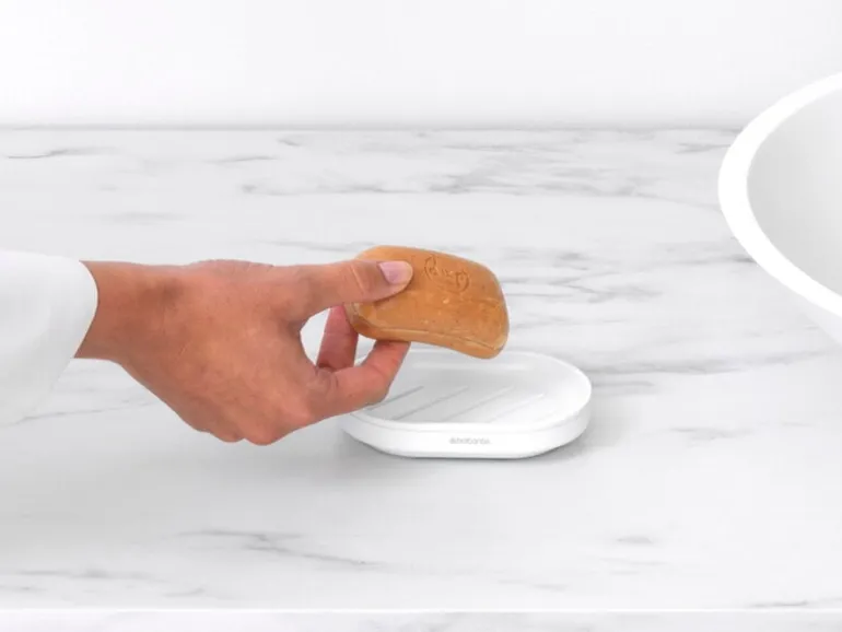 Brabantia MindSet soap dish, mineral fresh white