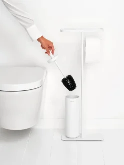 Brabantia MindSet toilet butler, mineral infinite white