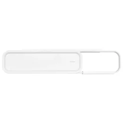 Brabantia MindSet toilet roll holder with shelf, mineral fresh white