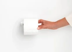 Brabantia MindSet toilet roll holder, mineral fresh white