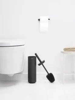 Brabantia MindSet toilet brush and holder, mineral infinite grey