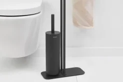Brabantia MindSet toilet butler, silicone, mineral infinite grey