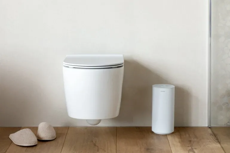 Brabantia MindSet toilet roll dispenser, mineral fresh white