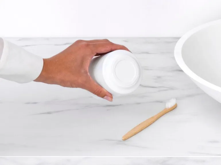 Brabantia MindSet toothbrush holder, mineral fresh white