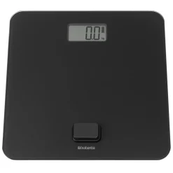 Brabantia ReNew battery free bathroom scale, dark grey