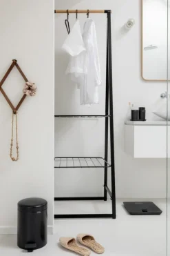 Brabantia ReNew battery free bathroom scale, dark grey