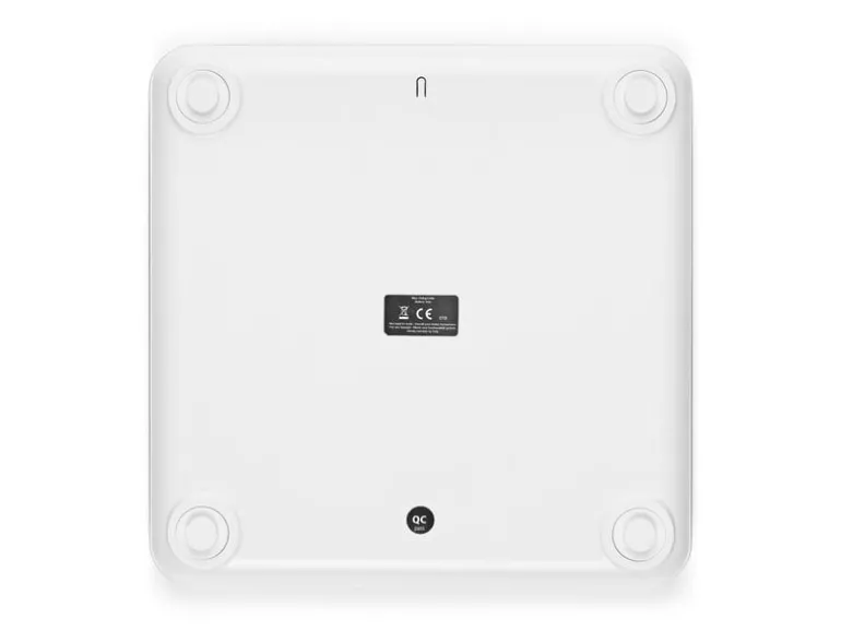 Brabantia ReNew battery free bathroom scale, white