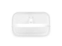 Brabantia ReNew mirror with storage tray, white