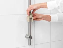 Brabantia ReNew shower caddy, soft beige