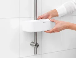 Brabantia ReNew shower caddy, white