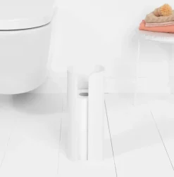 Brabantia ReNew toilet roll dispenser, white