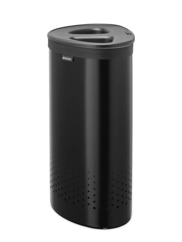 Brabantia Selector laundry bin 55L, matt black