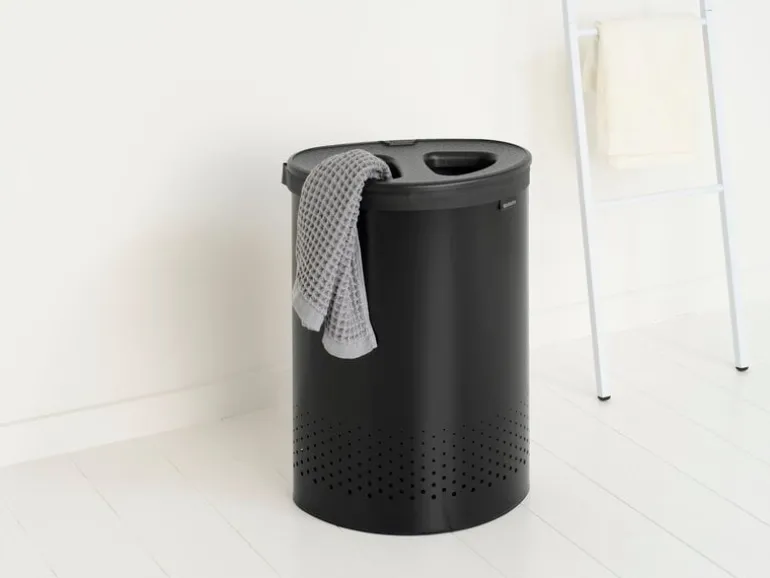 Brabantia Selector laundry bin 55L, matt black