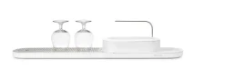 Brabantia SinkStyle organiser and drying tray, Mineral Infinite white