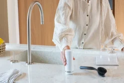 Brabantia SinkStyle soap squeezer, 200 ml, fresh white