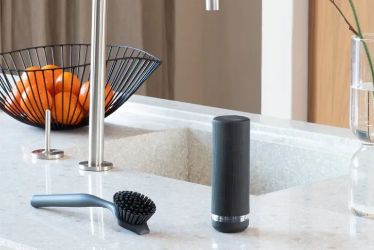 Brabantia SinkStyle soap squeezer, 200 ml, dark grey