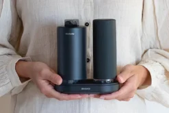 Brabantia SinkStyle soap dispenser set, 2 x 200 ml, infinite grey